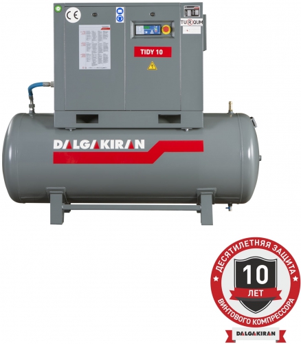 Винтовой компрессор Dalgakiran Tidy 25 500L